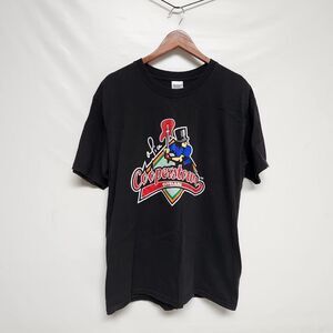 Vintage 90s Alice Cooperstown Shirt Size L Double Sided Restaurant Band Rock Bar